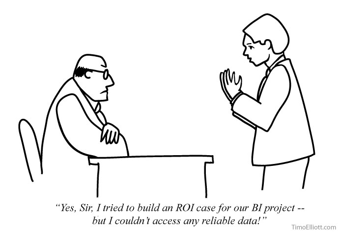 Building an ROI Case for BI? Step 1: Get the Data (Oops)