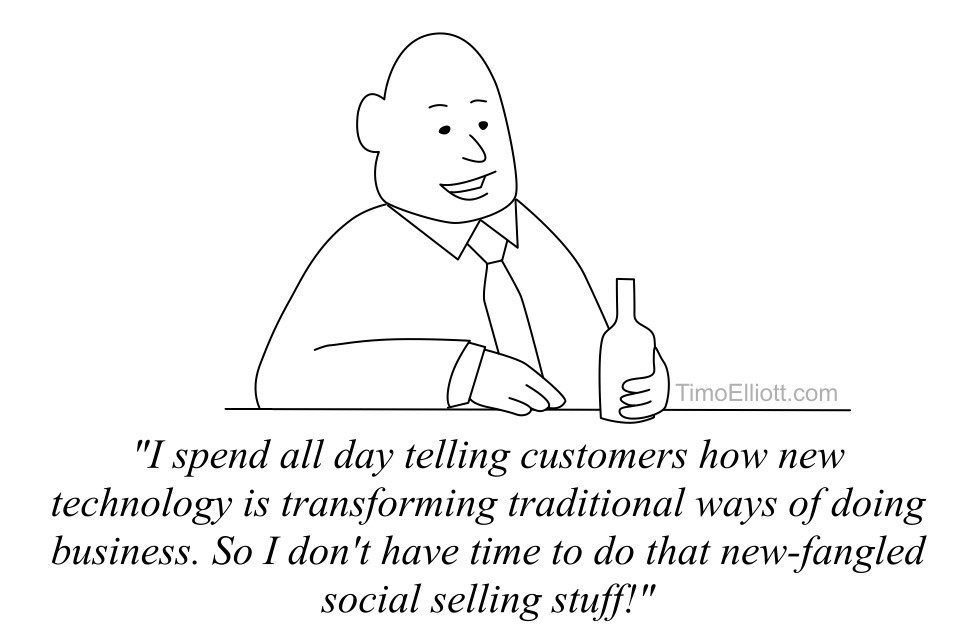 Technology Sales Irony