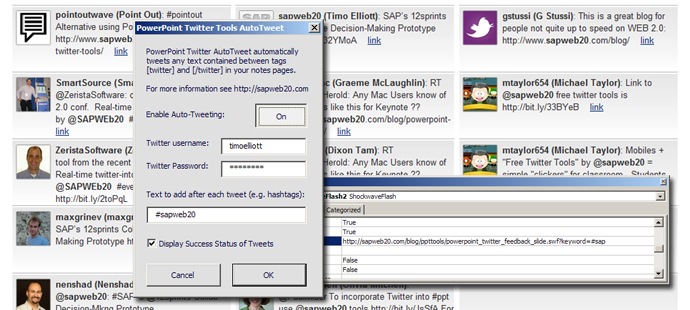 Auto-Tweet Directly from PowerPoint And Other Twitter Tool Updates