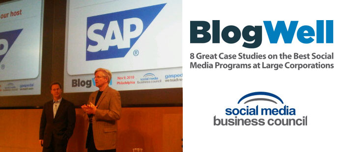 BlogWell 2010: SAP’s Social Media Strategy