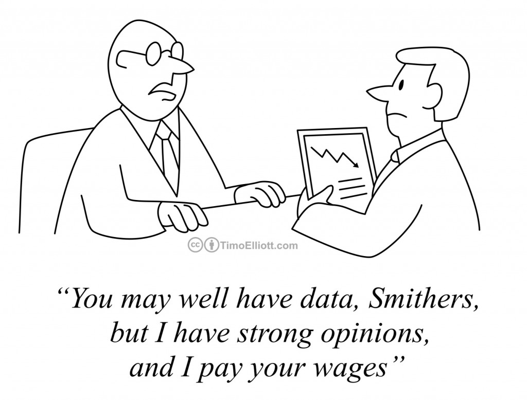 Cartoon: What Chance Does Data Have?