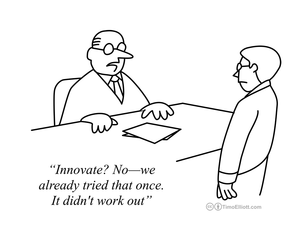 Cartoon: The Perils of Business Innovation