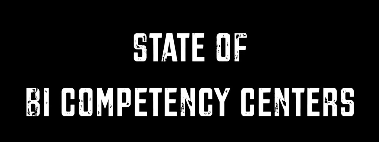 The State of The BI Competency Center