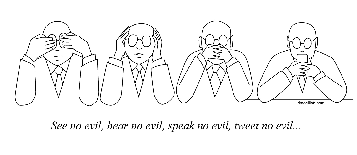 The Three Wise Monkeys — Updated