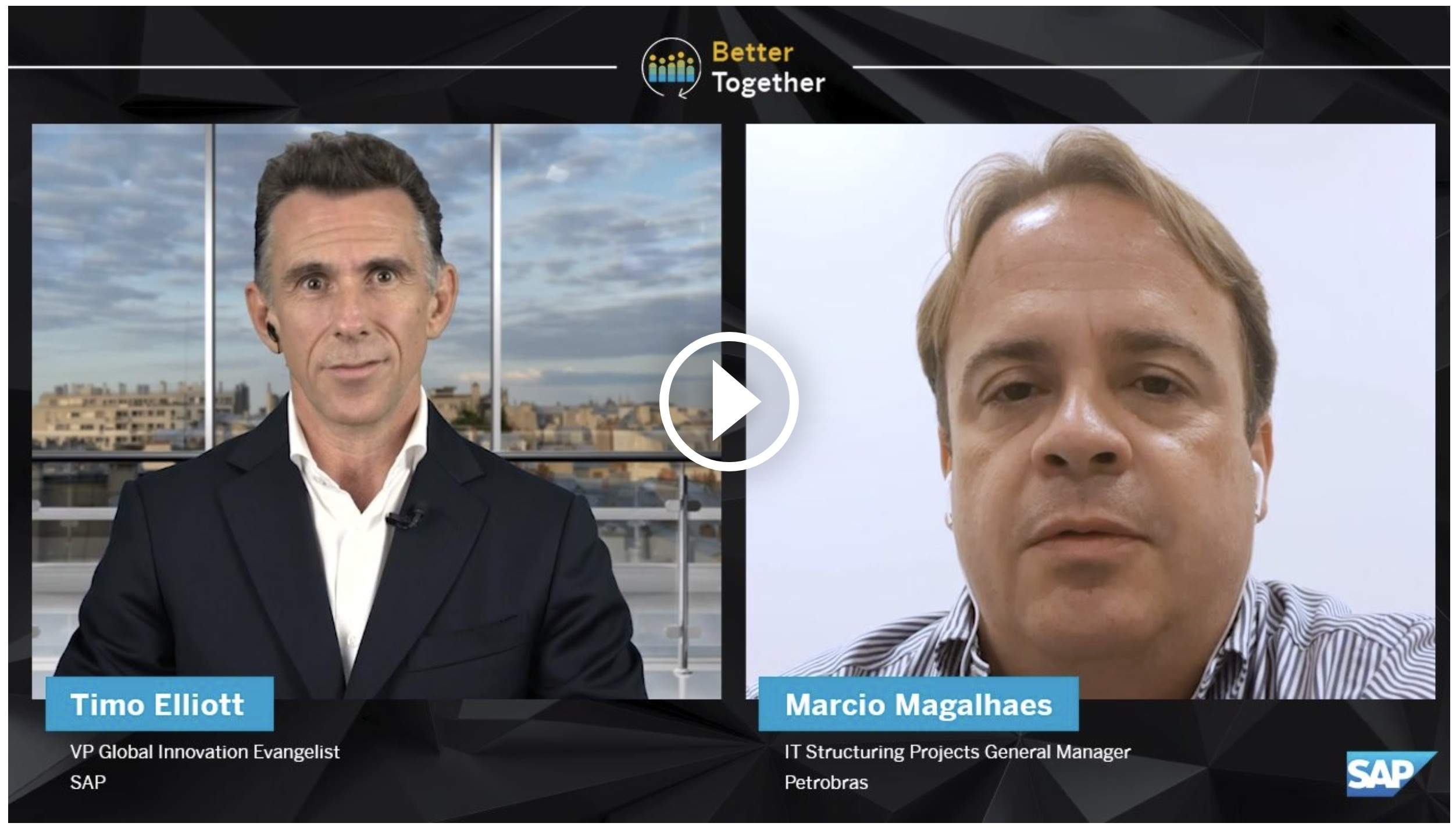 Timo Elliott interviews Marcio Magalhaes of Petrobras